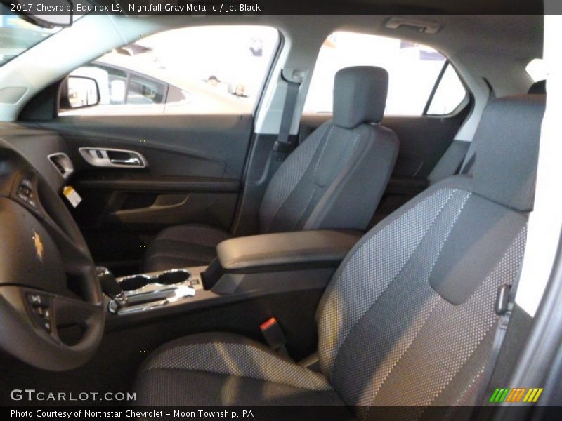 Nightfall Gray Metallic / Jet Black 2017 Chevrolet Equinox LS