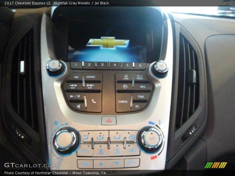 Nightfall Gray Metallic / Jet Black 2017 Chevrolet Equinox LS