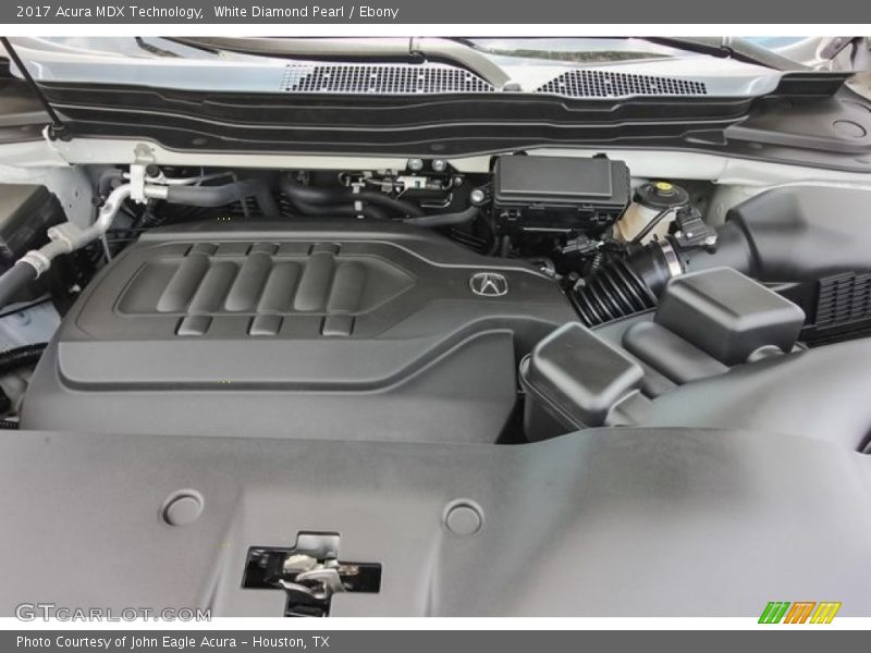 White Diamond Pearl / Ebony 2017 Acura MDX Technology