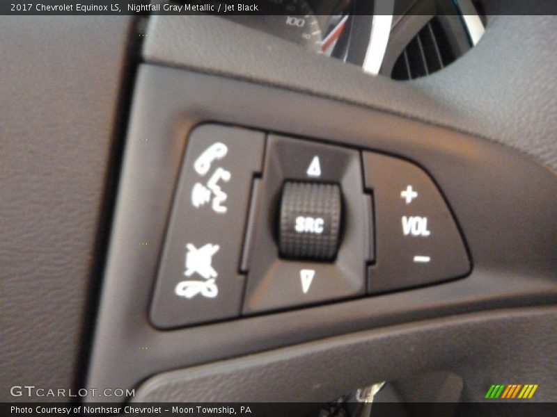 Nightfall Gray Metallic / Jet Black 2017 Chevrolet Equinox LS