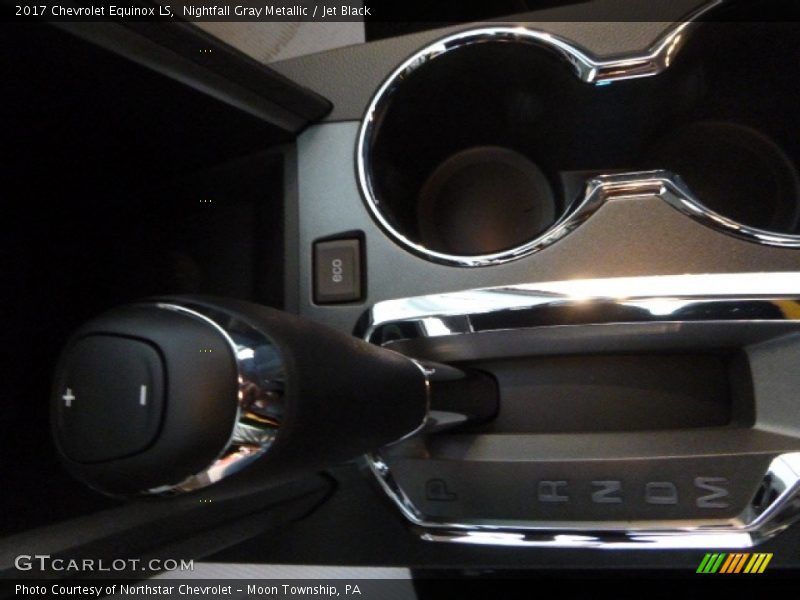 Nightfall Gray Metallic / Jet Black 2017 Chevrolet Equinox LS