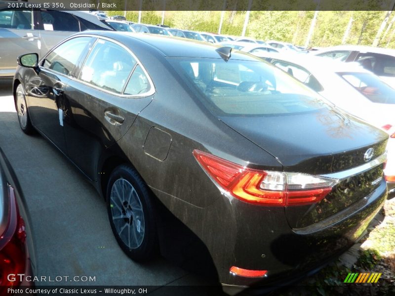 Obsidian / Black 2017 Lexus ES 350