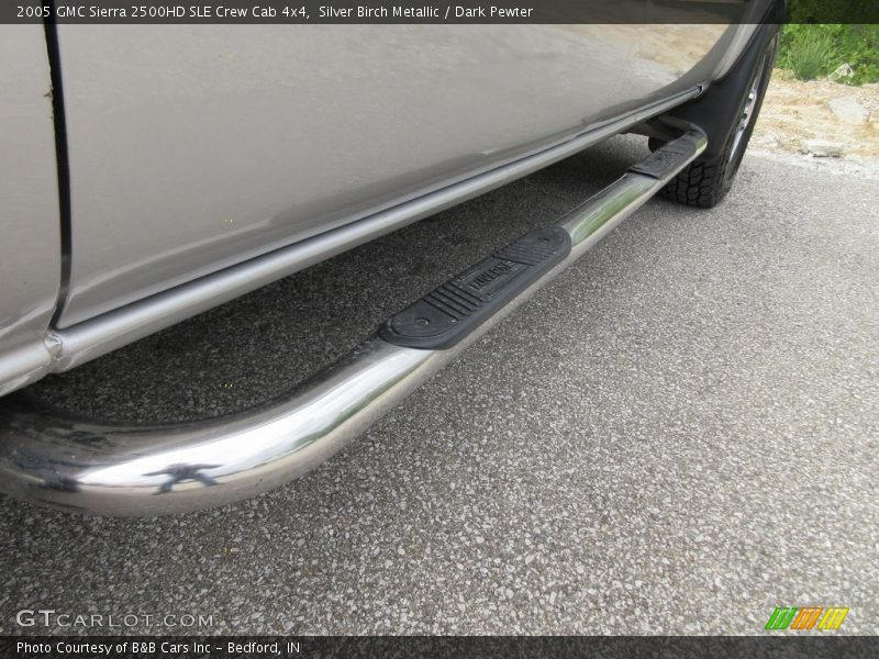 Silver Birch Metallic / Dark Pewter 2005 GMC Sierra 2500HD SLE Crew Cab 4x4