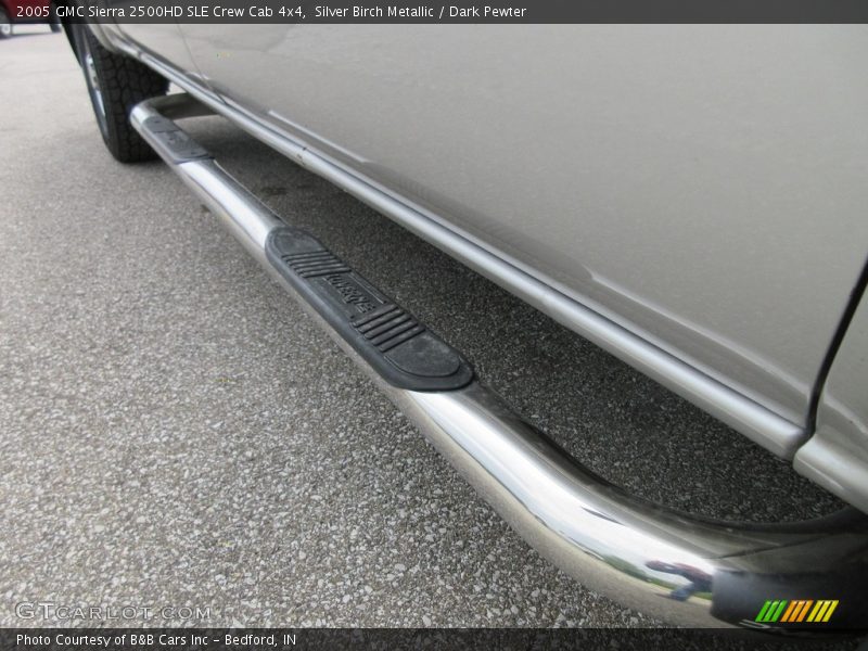 Silver Birch Metallic / Dark Pewter 2005 GMC Sierra 2500HD SLE Crew Cab 4x4