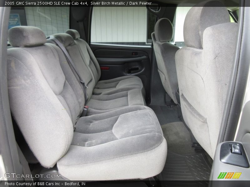 Silver Birch Metallic / Dark Pewter 2005 GMC Sierra 2500HD SLE Crew Cab 4x4