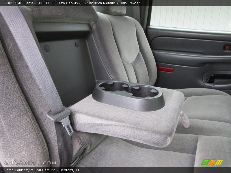 Silver Birch Metallic / Dark Pewter 2005 GMC Sierra 2500HD SLE Crew Cab 4x4
