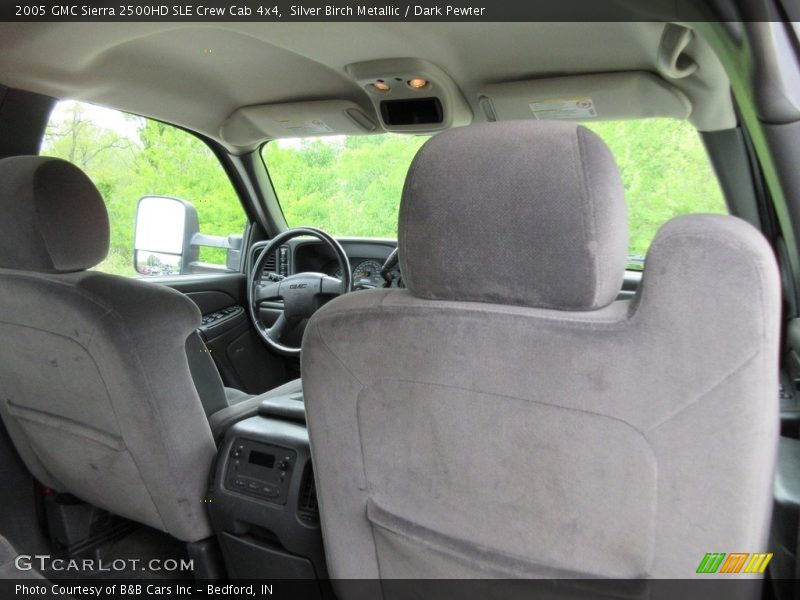 Silver Birch Metallic / Dark Pewter 2005 GMC Sierra 2500HD SLE Crew Cab 4x4