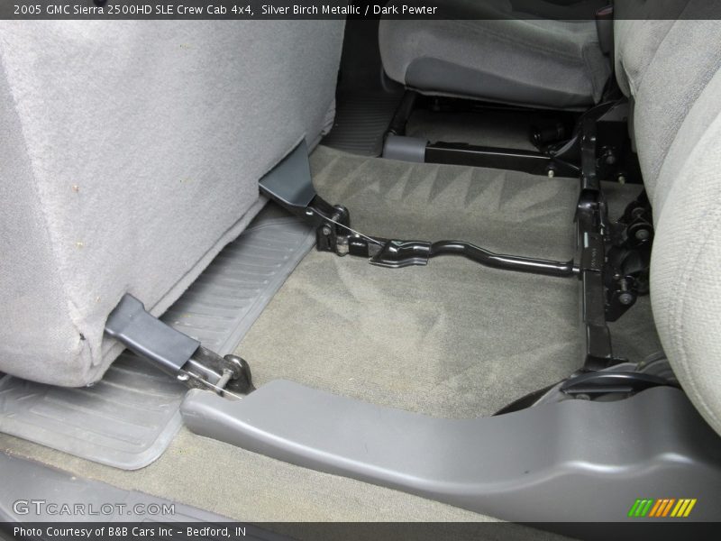 Silver Birch Metallic / Dark Pewter 2005 GMC Sierra 2500HD SLE Crew Cab 4x4