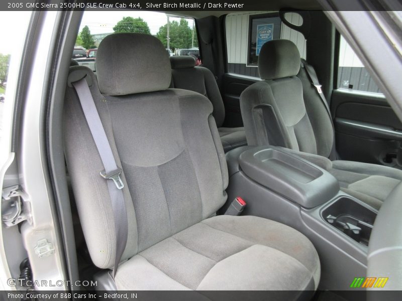 Silver Birch Metallic / Dark Pewter 2005 GMC Sierra 2500HD SLE Crew Cab 4x4