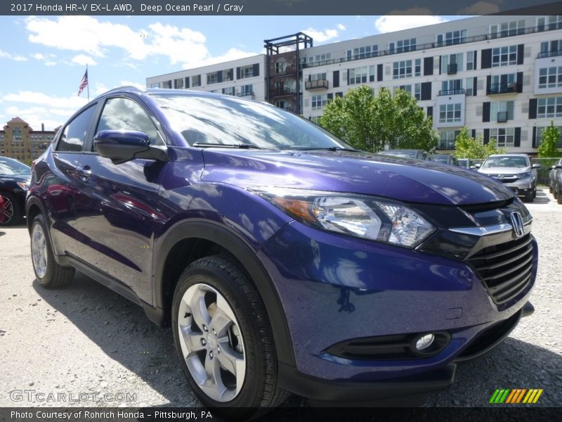 Front 3/4 View of 2017 HR-V EX-L AWD