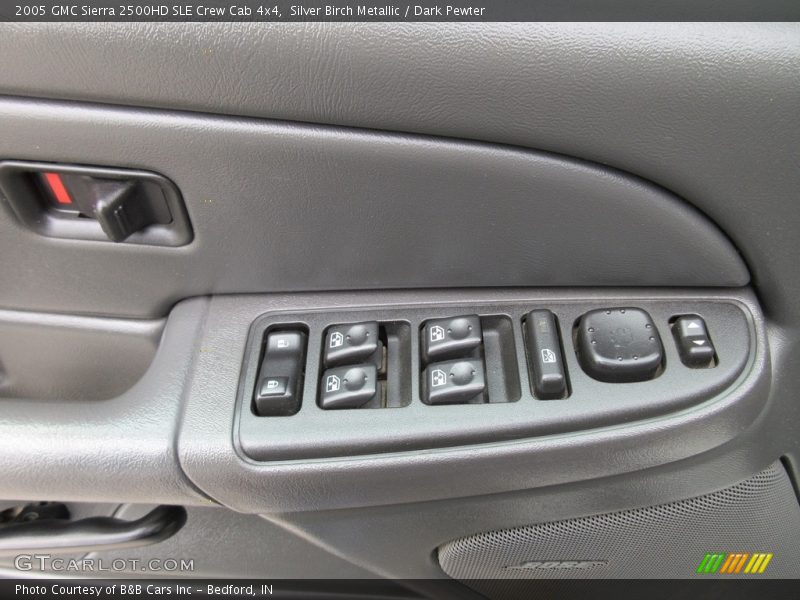 Silver Birch Metallic / Dark Pewter 2005 GMC Sierra 2500HD SLE Crew Cab 4x4