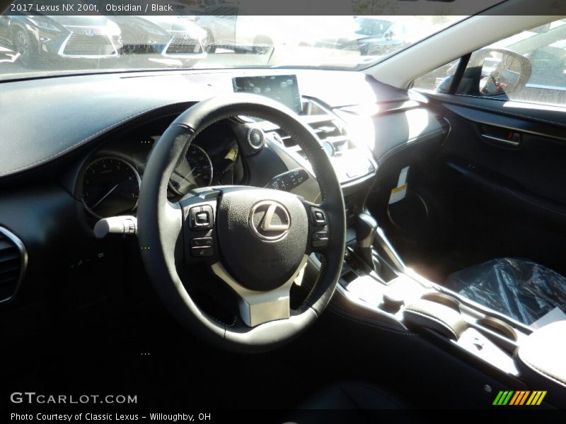 Obsidian / Black 2017 Lexus NX 200t