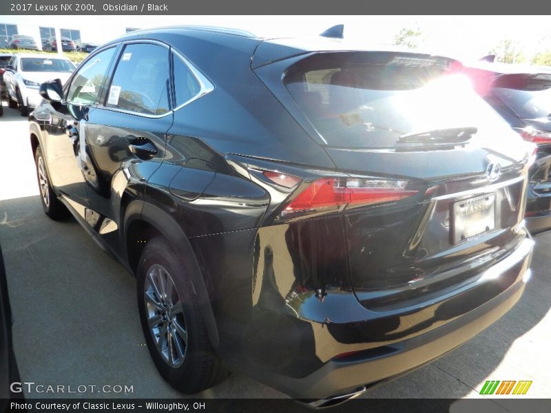 Obsidian / Black 2017 Lexus NX 200t