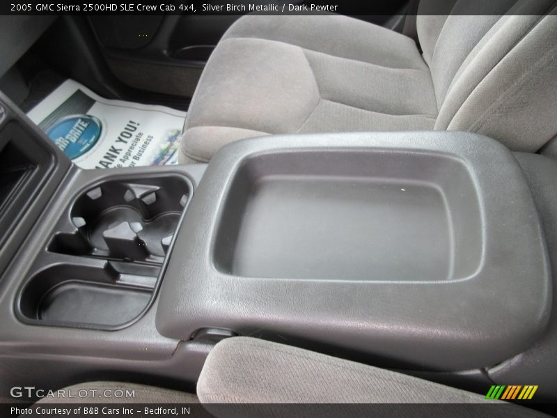 Silver Birch Metallic / Dark Pewter 2005 GMC Sierra 2500HD SLE Crew Cab 4x4