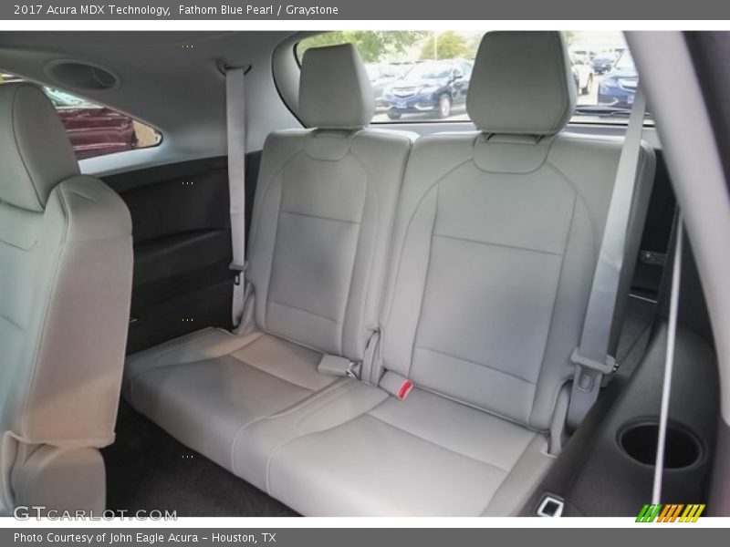Fathom Blue Pearl / Graystone 2017 Acura MDX Technology