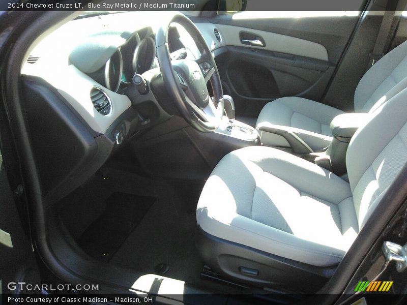 Blue Ray Metallic / Medium Titanium 2014 Chevrolet Cruze LT