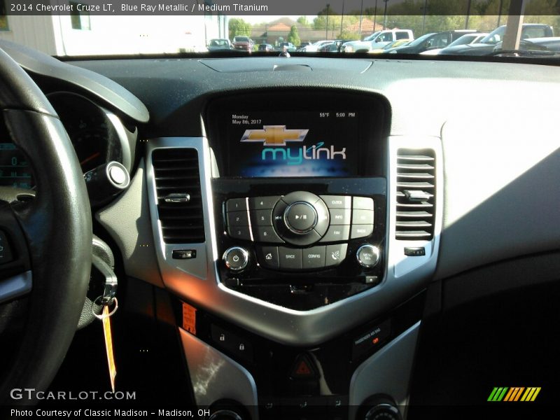 Blue Ray Metallic / Medium Titanium 2014 Chevrolet Cruze LT