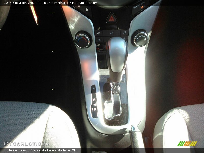 Blue Ray Metallic / Medium Titanium 2014 Chevrolet Cruze LT