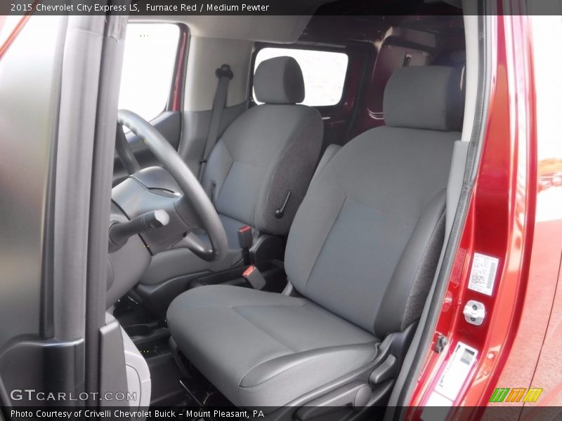 Furnace Red / Medium Pewter 2015 Chevrolet City Express LS