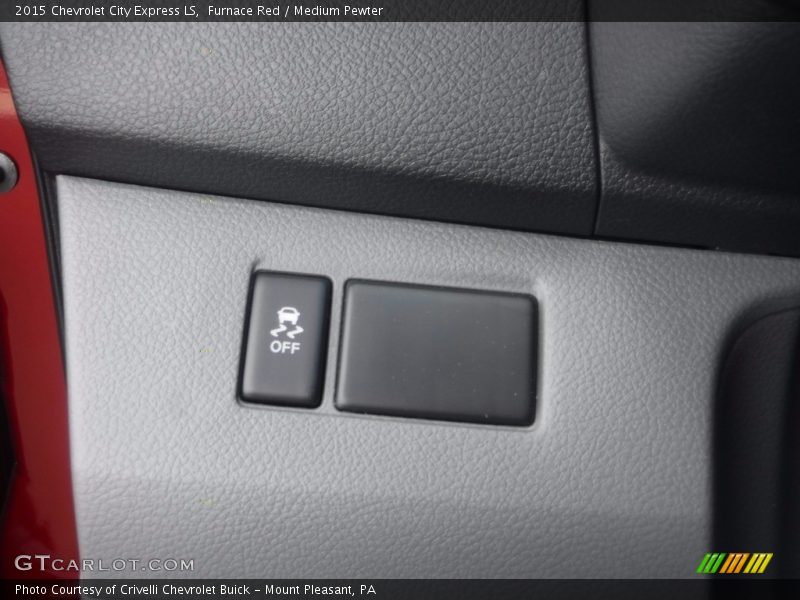 Furnace Red / Medium Pewter 2015 Chevrolet City Express LS