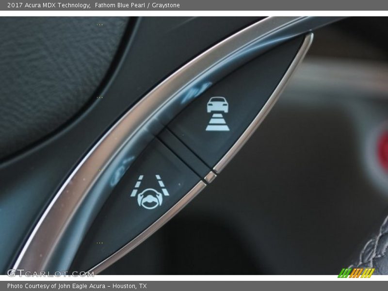 Fathom Blue Pearl / Graystone 2017 Acura MDX Technology