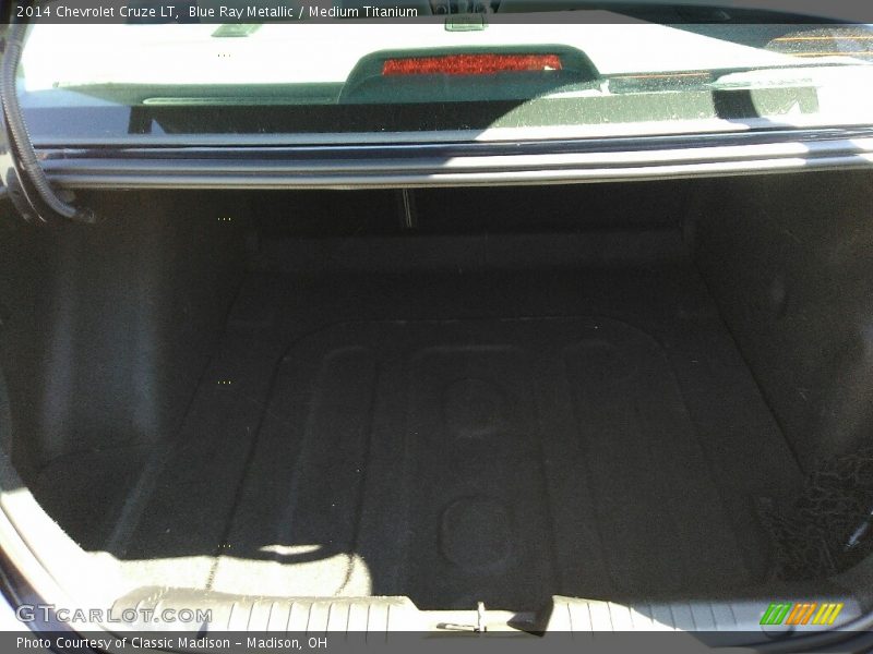 Blue Ray Metallic / Medium Titanium 2014 Chevrolet Cruze LT