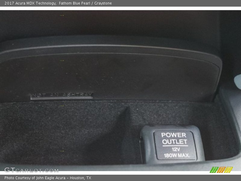 Fathom Blue Pearl / Graystone 2017 Acura MDX Technology