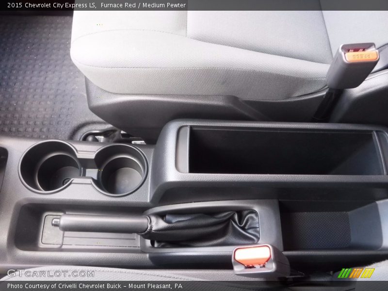 Furnace Red / Medium Pewter 2015 Chevrolet City Express LS