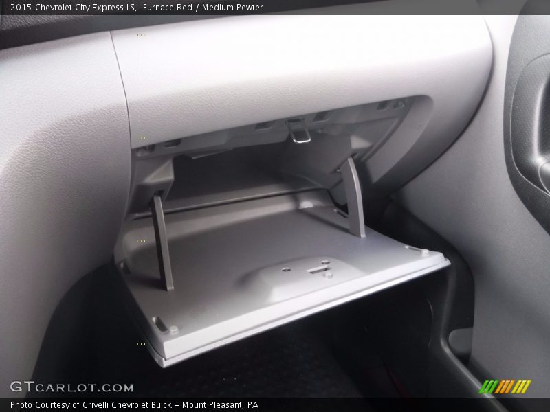 Furnace Red / Medium Pewter 2015 Chevrolet City Express LS