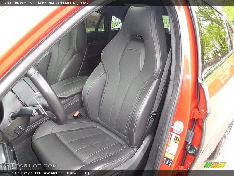 Melbourne Red Metallic / Black 2016 BMW X6 M