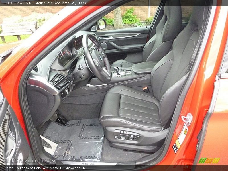  2016 X6 M  Black Interior