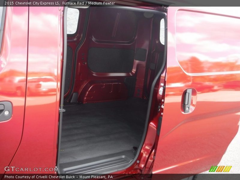 Furnace Red / Medium Pewter 2015 Chevrolet City Express LS