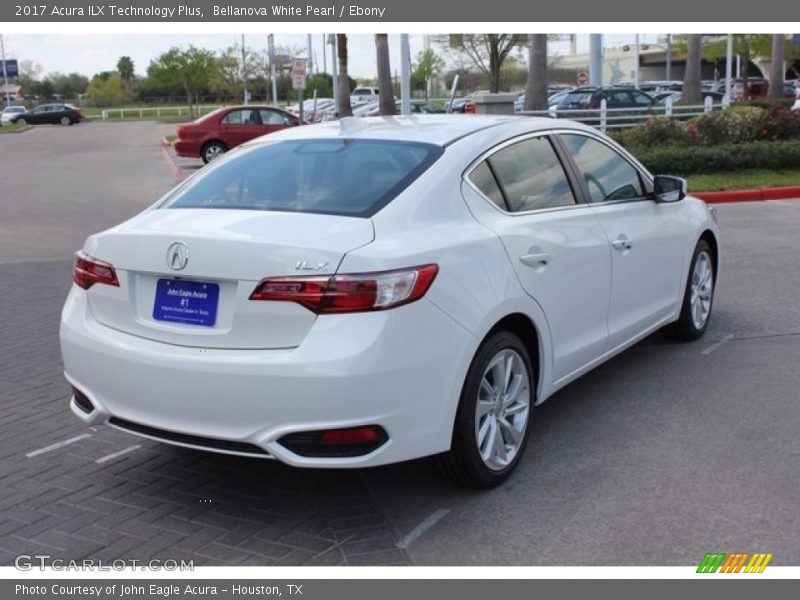 Bellanova White Pearl / Ebony 2017 Acura ILX Technology Plus
