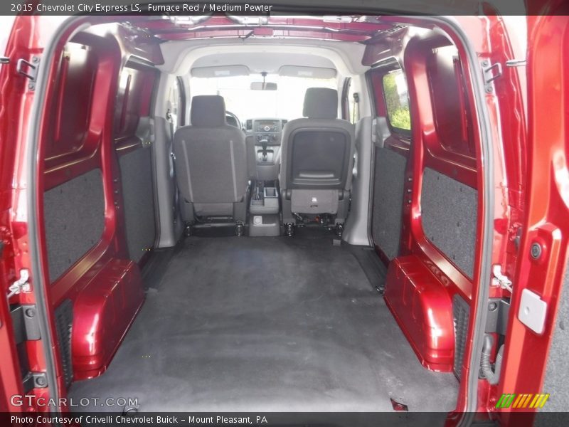 Furnace Red / Medium Pewter 2015 Chevrolet City Express LS