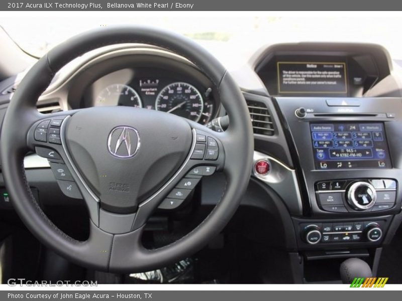 Bellanova White Pearl / Ebony 2017 Acura ILX Technology Plus