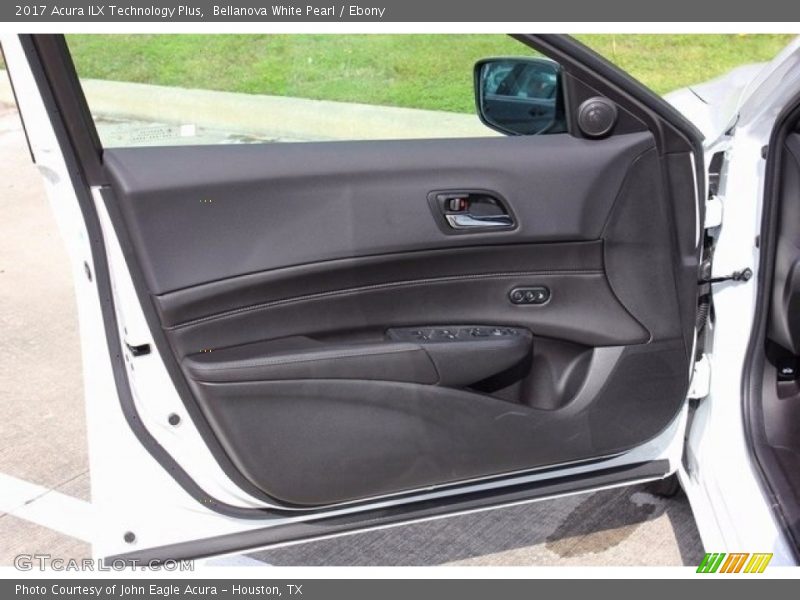 Bellanova White Pearl / Ebony 2017 Acura ILX Technology Plus