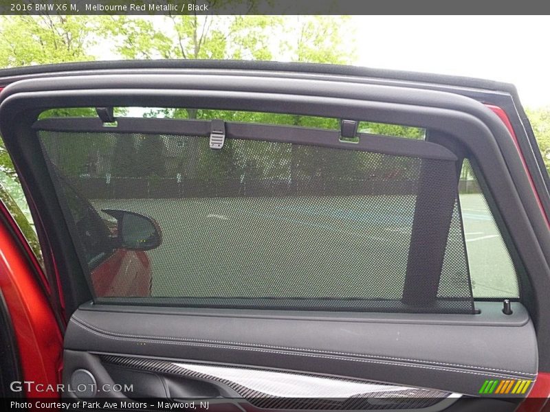 Melbourne Red Metallic / Black 2016 BMW X6 M