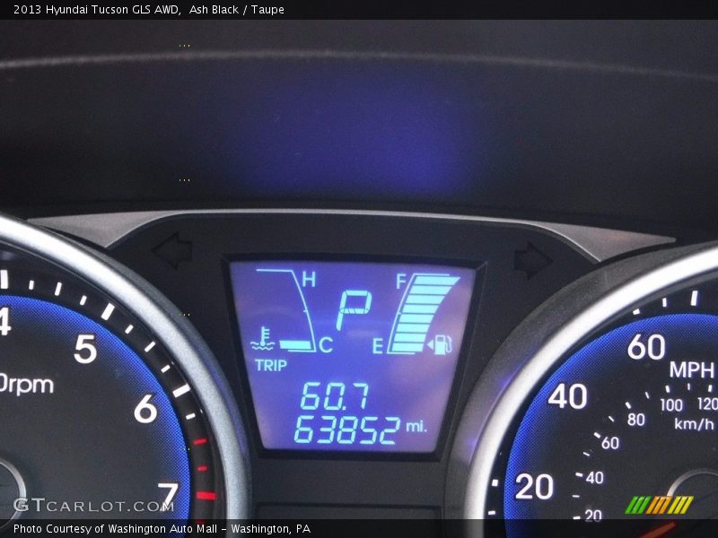 Ash Black / Taupe 2013 Hyundai Tucson GLS AWD