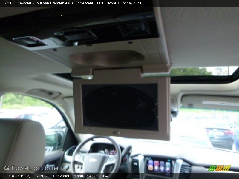 Iridescent Pearl Tricoat / Cocoa/Dune 2017 Chevrolet Suburban Premier 4WD