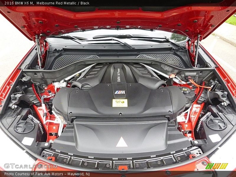  2016 X6 M  Engine - 4.4 Liter M TwinPower Turbocharged DI DOHC 32-Valve VVT V8
