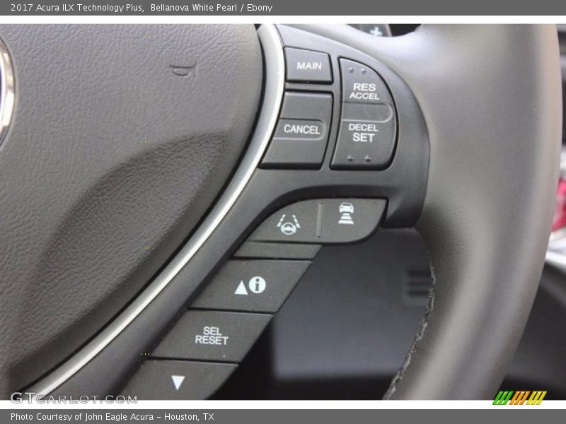 Bellanova White Pearl / Ebony 2017 Acura ILX Technology Plus