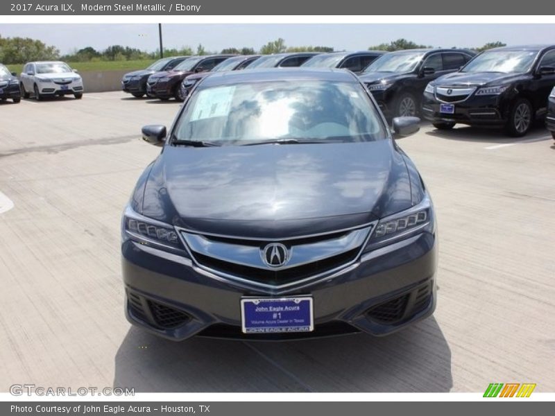 Modern Steel Metallic / Ebony 2017 Acura ILX