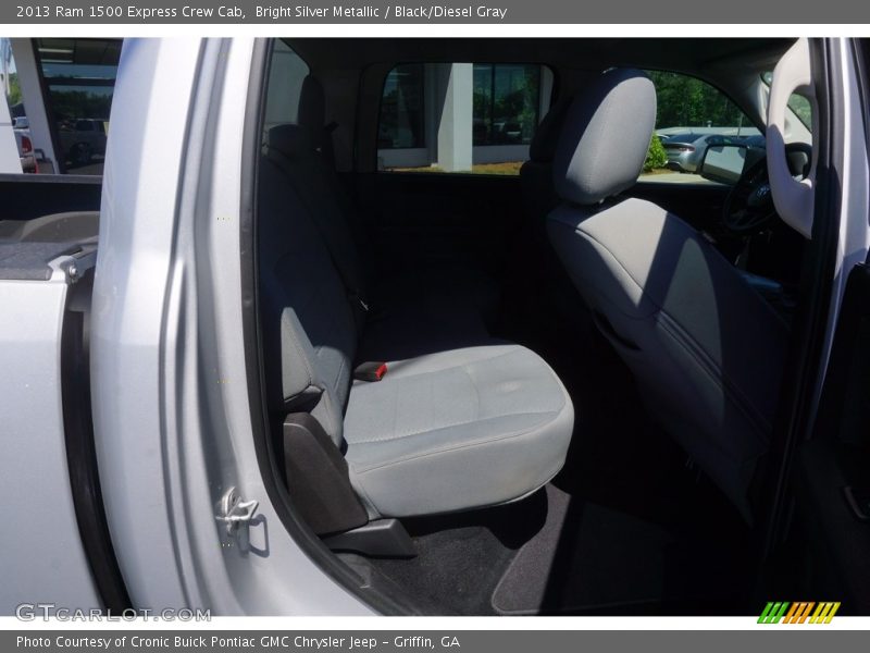 Bright Silver Metallic / Black/Diesel Gray 2013 Ram 1500 Express Crew Cab