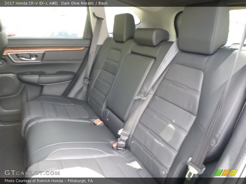 Dark Olive Metallic / Black 2017 Honda CR-V EX-L AWD