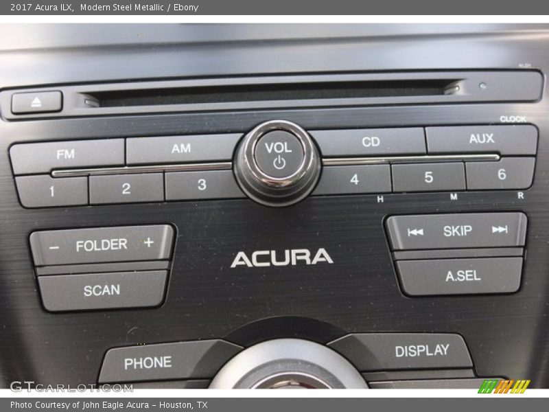 Modern Steel Metallic / Ebony 2017 Acura ILX