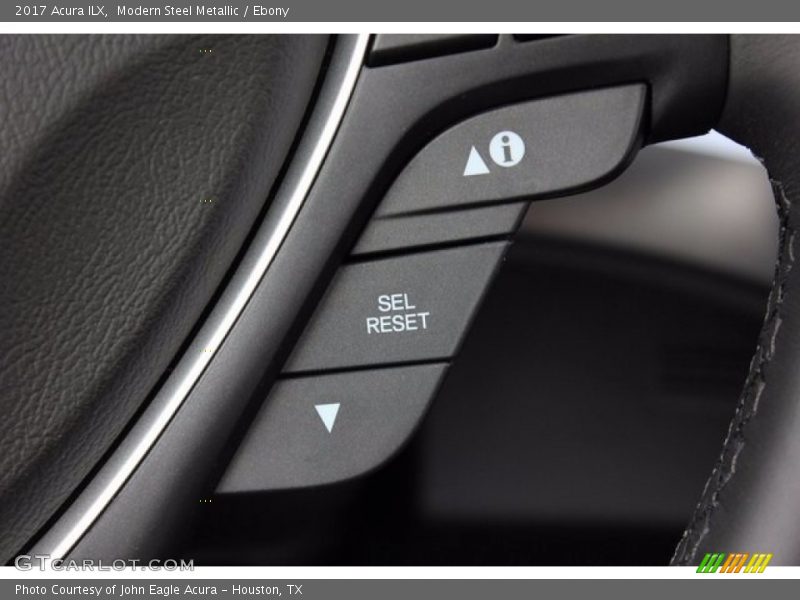 Modern Steel Metallic / Ebony 2017 Acura ILX