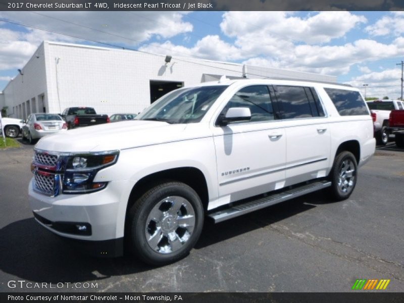 Iridescent Pearl Tricoat / Jet Black 2017 Chevrolet Suburban LT 4WD