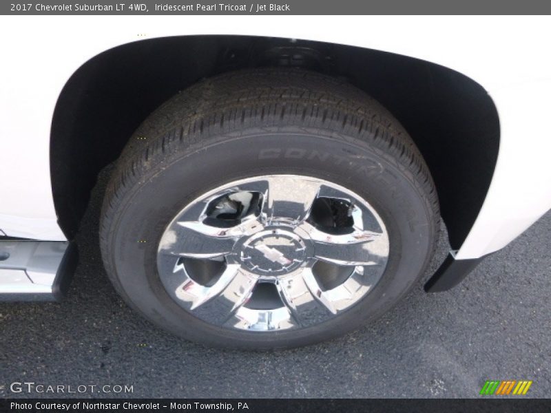 Iridescent Pearl Tricoat / Jet Black 2017 Chevrolet Suburban LT 4WD