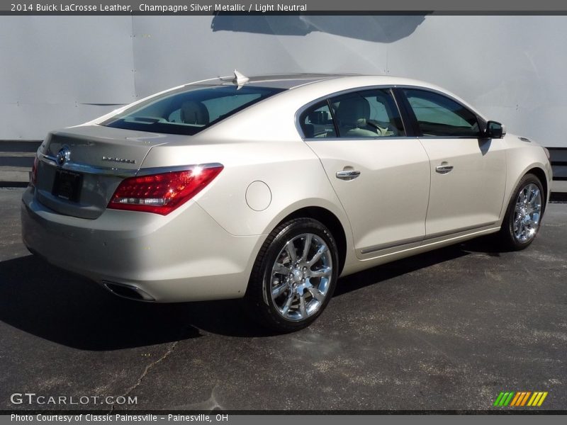 Champagne Silver Metallic / Light Neutral 2014 Buick LaCrosse Leather