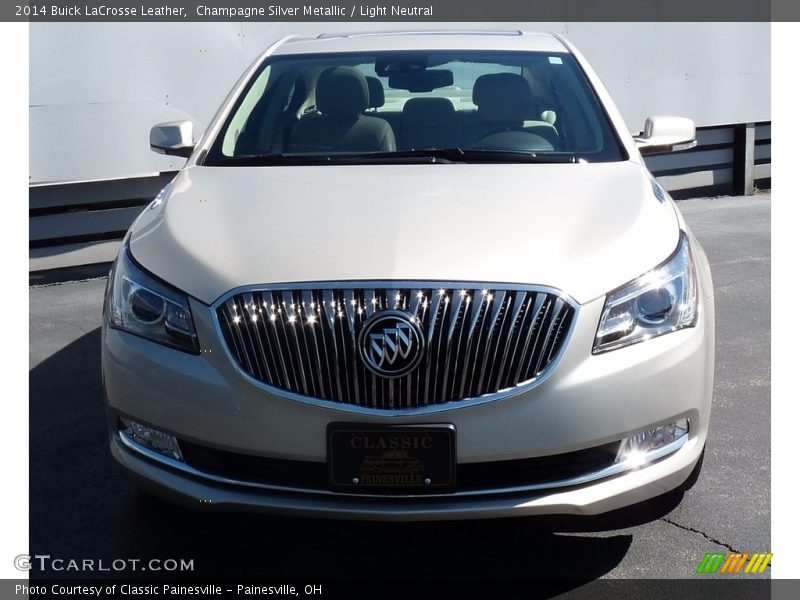 Champagne Silver Metallic / Light Neutral 2014 Buick LaCrosse Leather